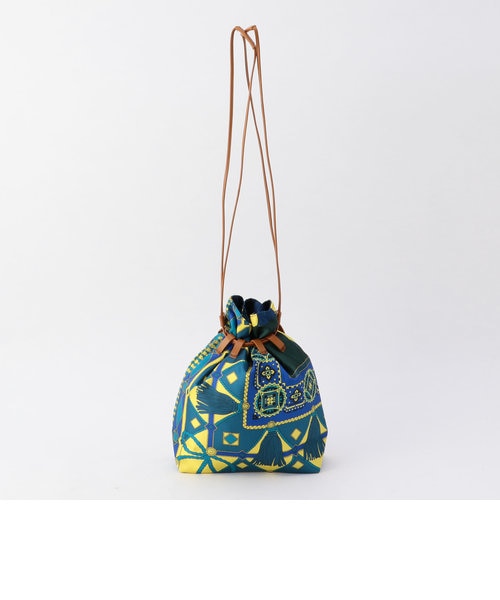 manipuri/マニプリ】スカーフ柄ミニ巾着バッグ｜ノーリーズの通販