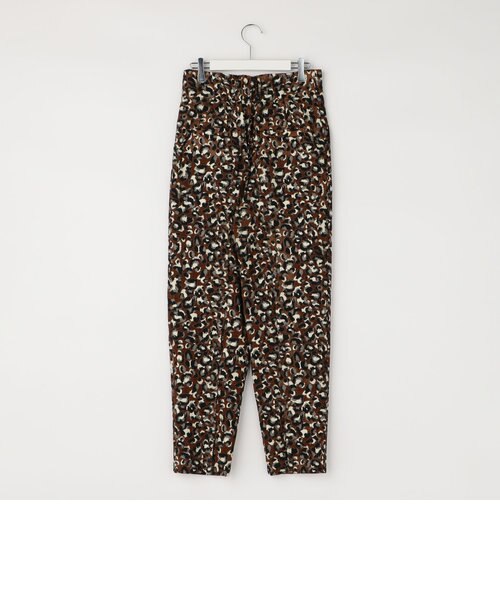 【新品•未使用】ジャザサイズ レオパード パンツ XS MAISON SPECIAL（メゾンスペシャル）の「2WAYレオパードタフタスノー