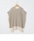 【STELLA CIFFON/ステラシフォン】Crispy Cotton KnitTops