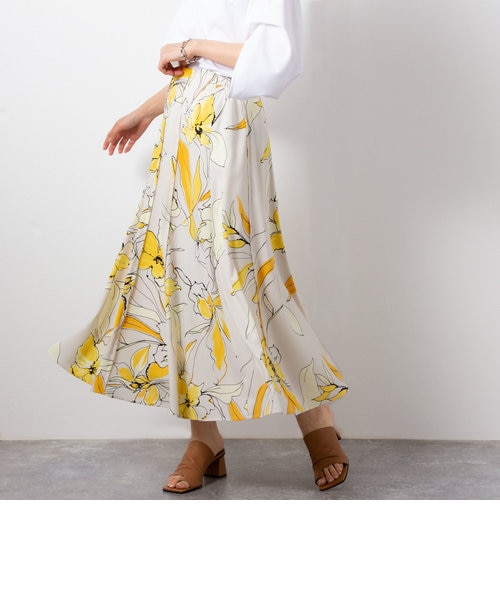 花柄プリントスカート｜ノーリーズの通販｜&mall（アンドモール）三井