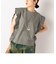 フリルベスト風タンクトップTシャツ
