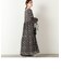 ◇【WEB先行販売】インド柄ワンピース