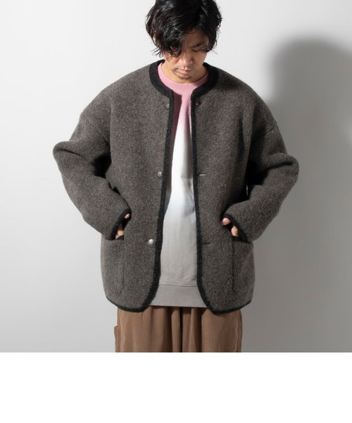 STAPF/シュタップ】ROUNDNECK TYROLEAN JACKET ラウンドネック チロリアン  ジャケット｜ノーリーズの通販｜&mall（アンドモール）三井ショッピングパーク公式通販