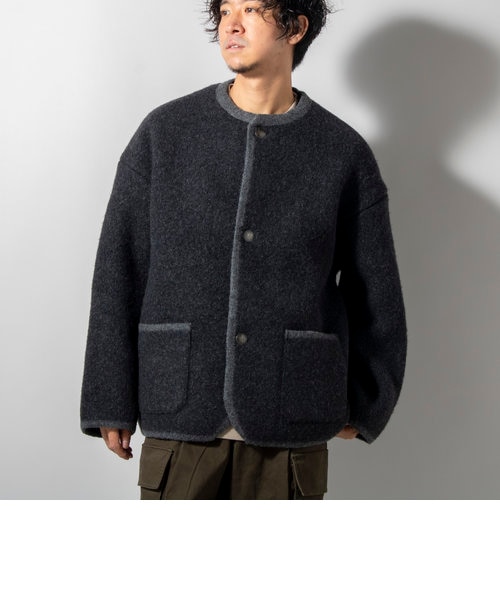 STAPF/シュタップ】ROUNDNECK TYROLEAN JACKET ラウンドネック チロリアン  ジャケット｜ノーリーズの通販｜&mall（アンドモール）三井ショッピングパーク公式通販