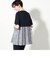 ウエスト切り替えプルオーバーカットソー