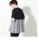 ウエスト切り替えプルオーバーカットソー