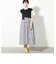 ウエスト切り替えワンピース