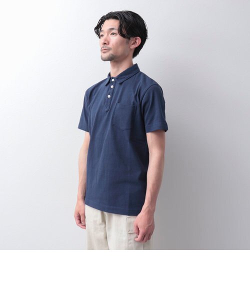 BARNS OUTFITTERS/バーンズ アウトフィッターズ】吊り編みPOLO 