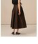 ランダムタックタフタスカート