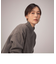 MUSICカシミヤ混ハイネックプルオーバーニット