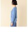 ヘアリークルーネックプルオーバーニット