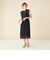 ランダムプリーツノースリーブワンピース