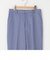 ウォッシャブルサキソニー9分丈パンツ