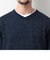 ウォームプレーティング Vネックプルオーバーニット（※長袖Tシャツ付き）
