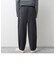 【WORK ABOUT/ワークアバウト】COMMON PANTS　ワイドイージーパンツ　ウールパンツ