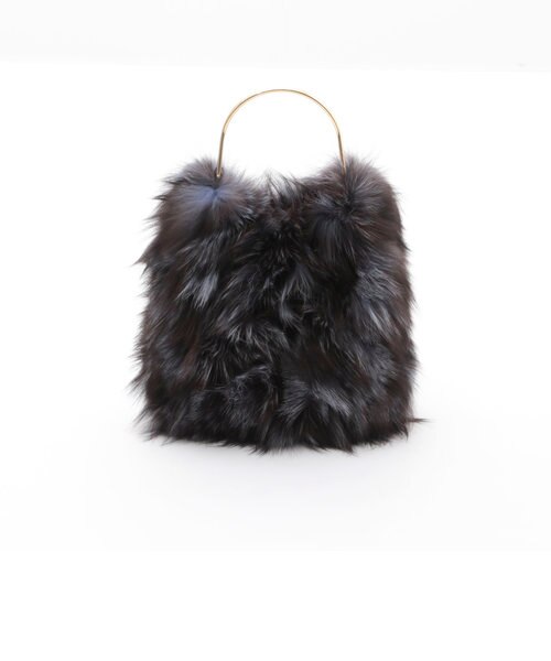 VIOLAd'ORO/ ヴィオラドーロ】フォックスファーリングバッグ