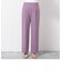 両面起毛イージーセミワイドパンツ