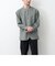 【WORK ABOUT/ワークアバウト】NORMANDY SHIRT バンドカラーシャツ