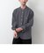 【WORK ABOUT/ワークアバウト】NORMANDY SHIRT バンドカラーシャツ