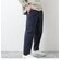 【WORK ABOUT/ワークアバウト】PLATEAU PANTS ワンタックイージーパンツ