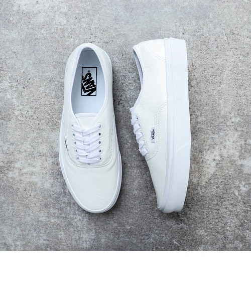VANS/バンズ】AUTHENTIC LEATHER レザースニーカー メンズ