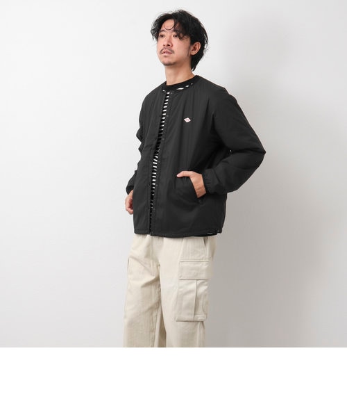 DANTON/ダントン】INSULATION JACKET プリマロフト ノーカラージャケット ｜ノーリーズの通販｜&mall（アンドモール）三井ショッピングパーク公式通販