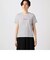 プレーティング天竺ロゴプリントTシャツ