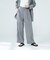 五明祐子さん着用 ◇【WEB限定】POLY・LINEN マニッシュワイドパンツ
