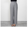 五明祐子さん着用 ◇【WEB限定】POLY・LINEN マニッシュワイドパンツ