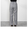 五明祐子さん着用 ◇【WEB限定】POLY・LINEN マニッシュワイドパンツ