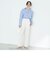 ◇【WEB限定】リネンライクハイウエストワイドパンツ