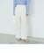 ◇【WEB限定】リネンライクハイウエストワイドパンツ