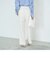 ◇【WEB限定】リネンライクハイウエストワイドパンツ