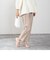 ◇【WEB限定】ジュピターインゴムテーパードパンツ