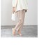 ◇【WEB限定】ジュピターインゴムテーパードパンツ