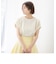 ◇【WEB限定】タフタ袖タックブラウス