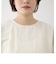 ◇【WEB限定】タフタ袖タックブラウス