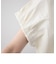 ◇【WEB限定】タフタ袖タックブラウス