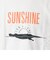 【BARNS OUTFITTERS/バーンズアウトフィッターズ】別注吊り編みTシャツ SUNSHINE