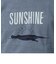 【BARNS OUTFITTERS/バーンズアウトフィッターズ】別注吊り編みTシャツ SUNSHINE