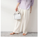 ウォッシャブルイージーワイドパンツ