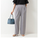 ウォッシャブルイージーワイドパンツ