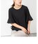 ◇【WEB限定カラーあり】《セットアップ対応》ウォッシャブル麻調ラッフルスリーブブラウス