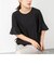 ◇【WEB限定カラーあり】《セットアップ対応》ウォッシャブル麻調ラッフルスリーブブラウス