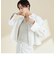 袖ボリュームショート丈デニムシャツ