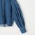 袖ボリュームショート丈デニムシャツ