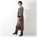 ◇【WEB限定】ダンボールスウェードインゴムポケ付きタイトスカート