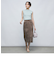 ◇【WEB限定】ダンボールスウェードインゴムポケ付きタイトスカート
