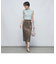 ◇【WEB限定】ダンボールスウェードインゴムポケ付きタイトスカート
