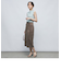 ◇【WEB限定】ダンボールスウェードインゴムポケ付きタイトスカート